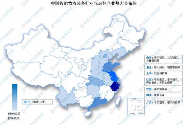 PG电子官方2023年中邦智能物流配备家产链图谱推敲分解(图16)